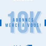 publication 10 000 abonnés Linkedin