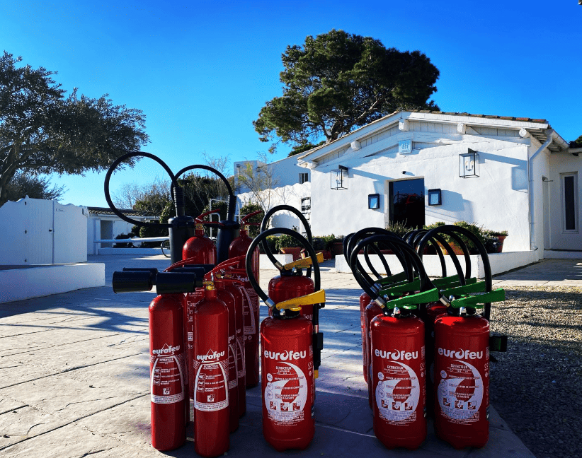 eurofeu fire extinguishers staging