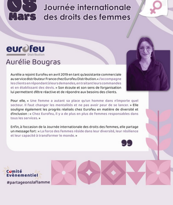 Mettons en lumière les talents féminins chez Eurofeu !